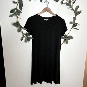 Madewell Dark Gray Swing Dress
